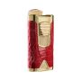 Rocky Patel Statesman Lighter Gold-Red Leather