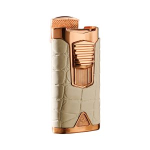 Rocky Patel Statesman Lighter Nickel-Camel Leather