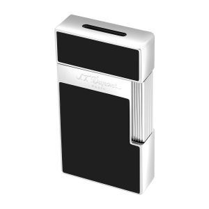 S.T. Dupont Big D Lighter Black Lacquer-Chrome