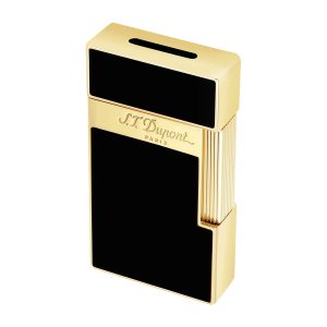 S.T. Dupont Big D Lighter Black Lacquer-Gold