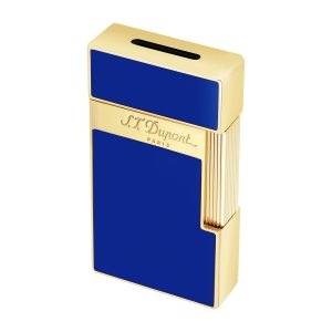 S.T. Dupont Big D Lighter Blue Lacquer-Gold