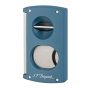 S.T. Dupont Double Blade Cutter Petrol Blue Matte