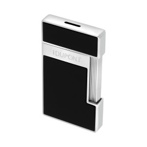 S.T. Dupont Slimmy Lighter Black Lacquer-Chrome