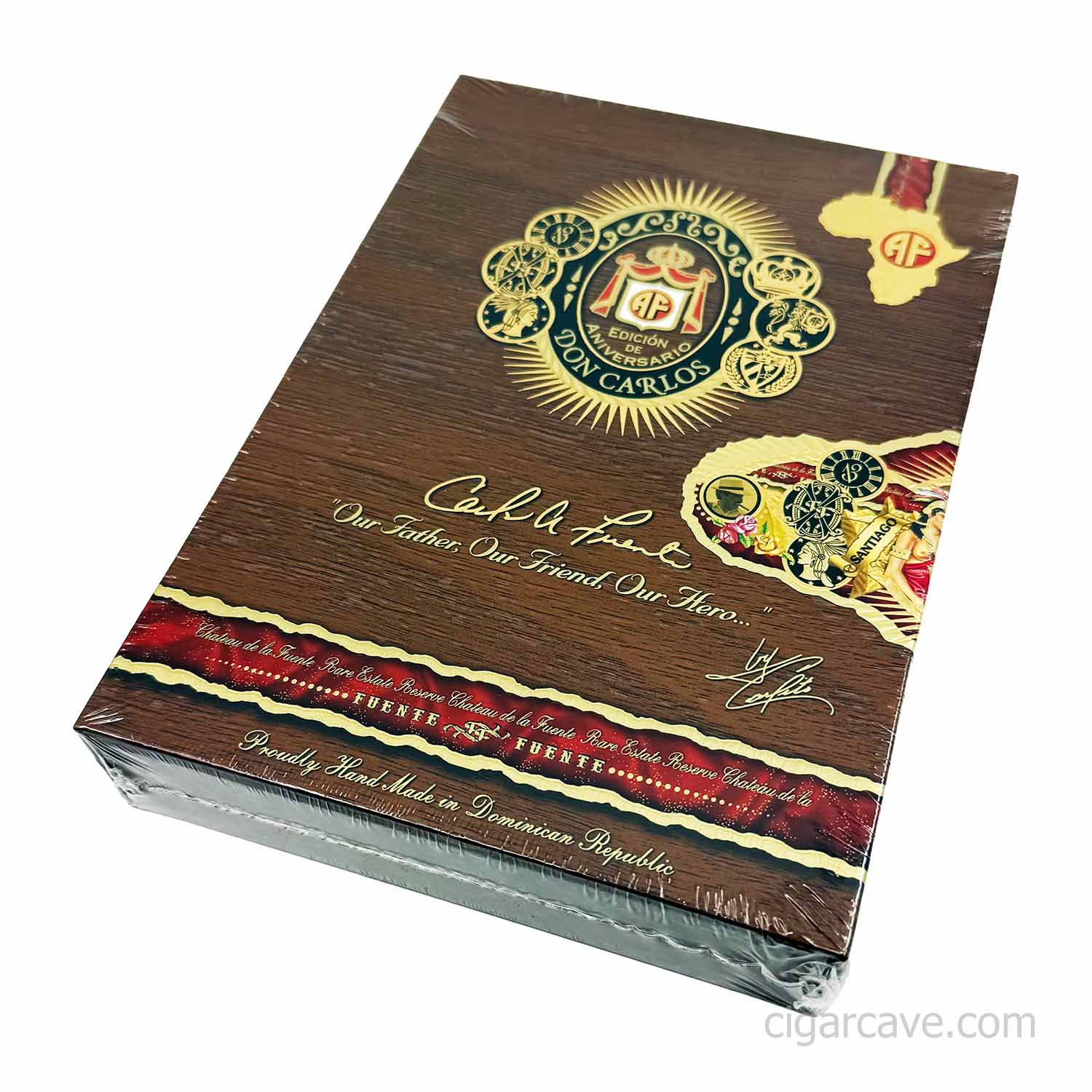 Arturo Fuente Don Carlos 90 Años Dos Capas Robusto 5 Pack Sampler - Image 2